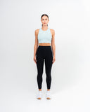 Impulse Longline Sports Bra Glacier Blue