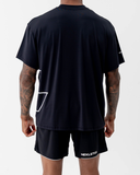 Perform Hybrid Oversized T-Shirt — Black