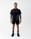 Perform Hybrid Oversized T-Shirt — Black