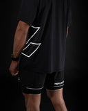 Perform Hybrid Shorts — Black