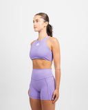 Impulse High Neck Bra Lilac