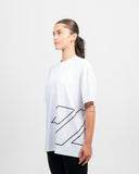 Perform Hybrid Oversized T-Shirt — White