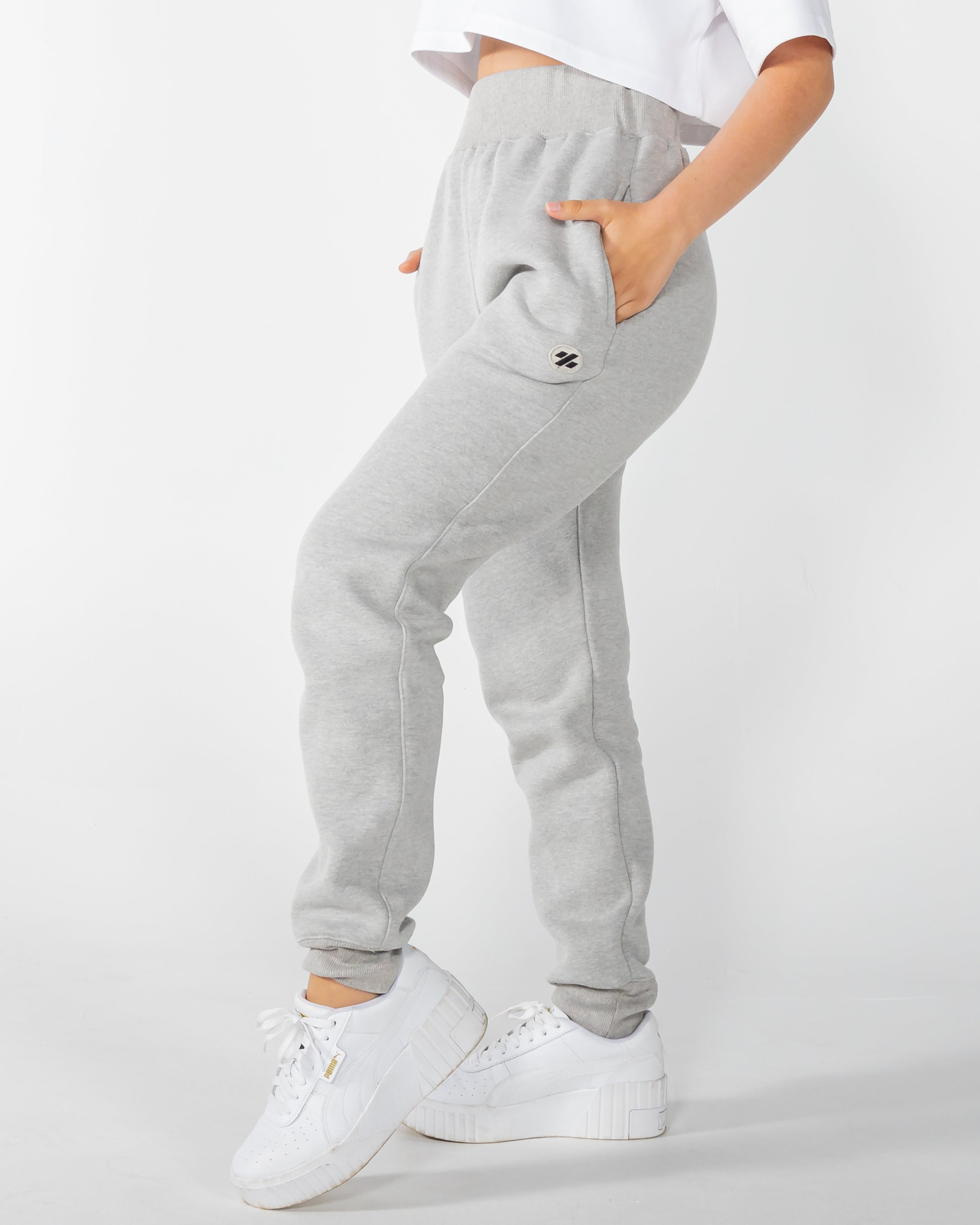Grey joggers womens nike hotsell